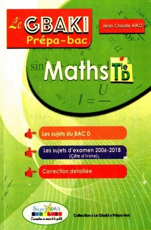 MATHS  GBAKI  SUJETS BAC D